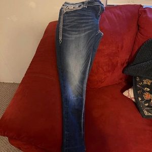 Rock Revival Womens Easy Fit Jeans